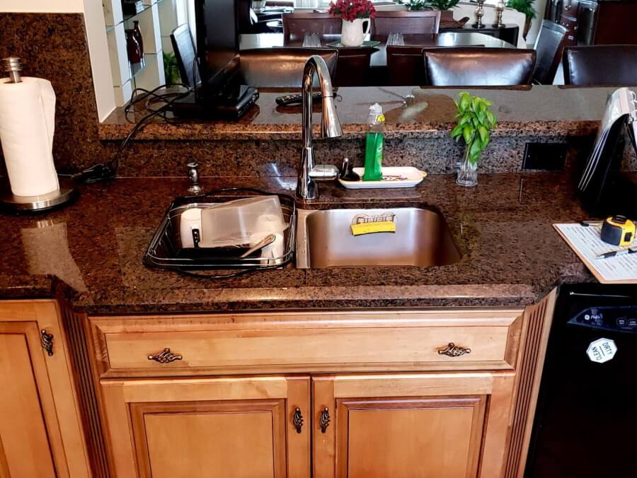 Before Work Modern Double Kitchen Sink